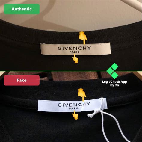 spot fake givenchy t shirt|givenchy counterfeit.